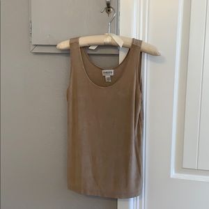 Chico’s, Tank Top, Chico’s Size 0 (6), Tan